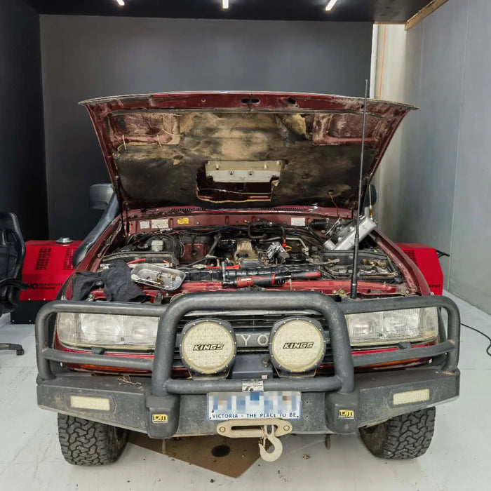 TOYOTA-LANDCRUSIER-80-SERIES-1HD-T-SPARTAN-BALL-BEARING-TURBO-PROJECT Spartan Turbo Systems