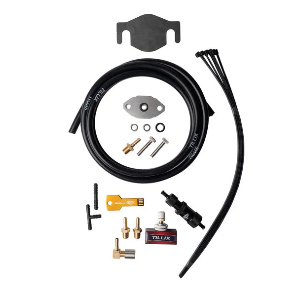 TILLIX Boost Control Full Kit With EGR Blank & Adapter Nissan Patrol GU Y61 ZD30 CRD Spartan Turbo System